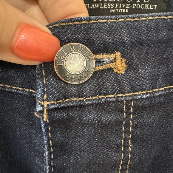 * ❤️TALBOT'S FLAWLESS 5 POCKET JEANS - Picture 3 of 7